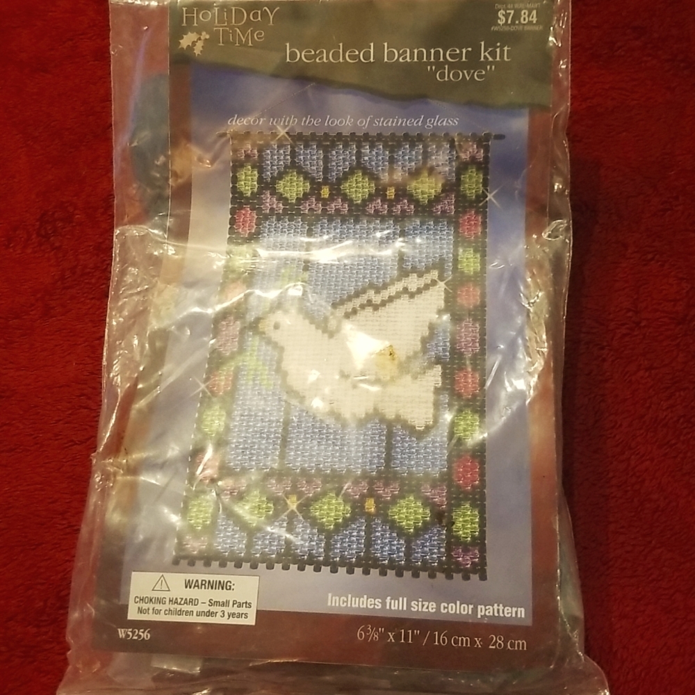 Dove Beaded Banner Kit